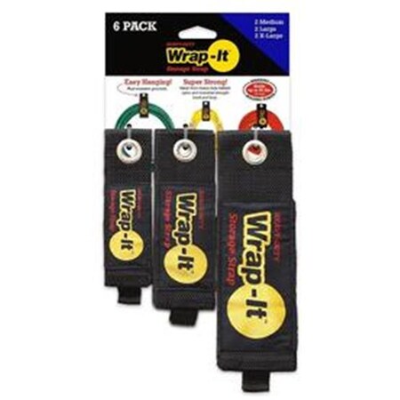 Jjaamm JJAAMM 250829 17 in. Heavy Duty Storage Straps - Pack of 6 250829